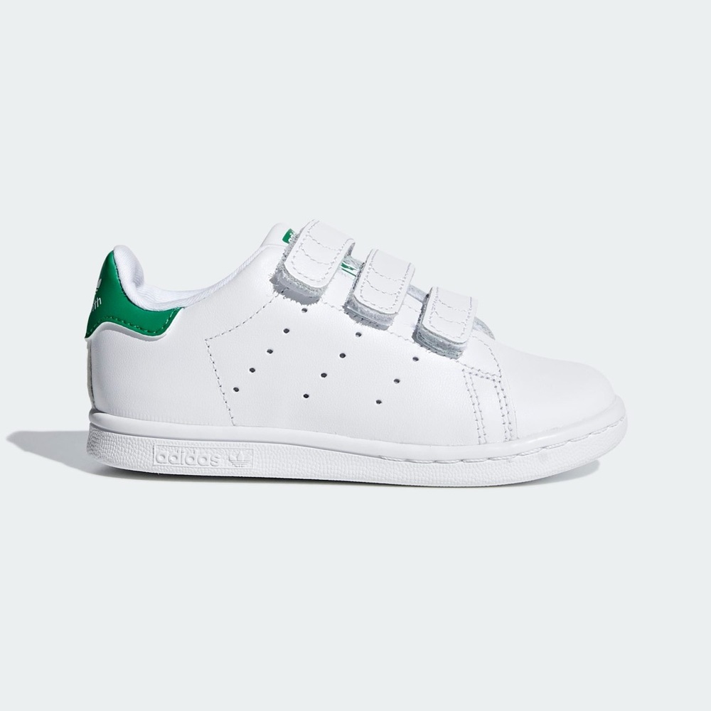 Adidas Stan Smith White Sneakers Toddler Size 6